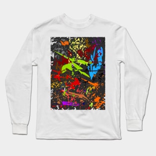 Abstract Digital Painting of Errada Art ADP003 Long Sleeve T-Shirt